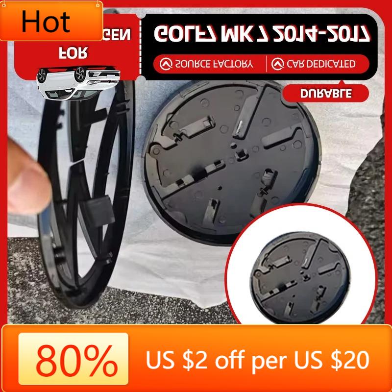 SUJFN1 GOLF 4 5 6 7 For VW VOLKSWAGEN 2026 New Key Case 2pcs Replacement Badge For Golf 7 Golf7 MK 7 2014 2015 2017 2016 Car Front Bonn