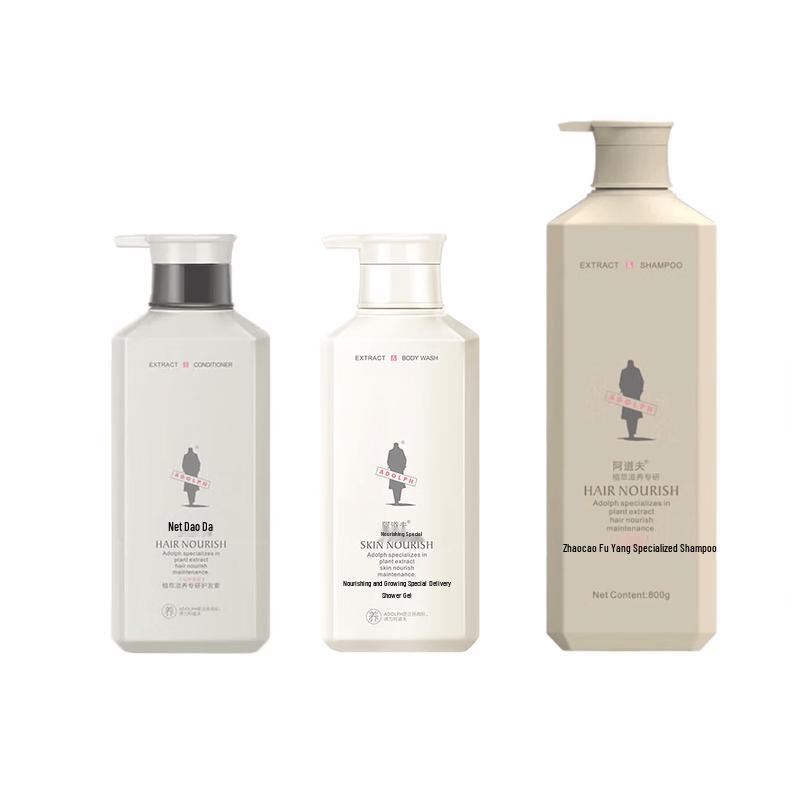 Adolph Herbal Anti-Dandruff & Nourishing Hair & Body Care Set