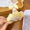 Birthday Hat Three-Dimensional Star Decoration Plaid Mesh Lace Princess Style Headwear Party Hair Accessory Photo Prop