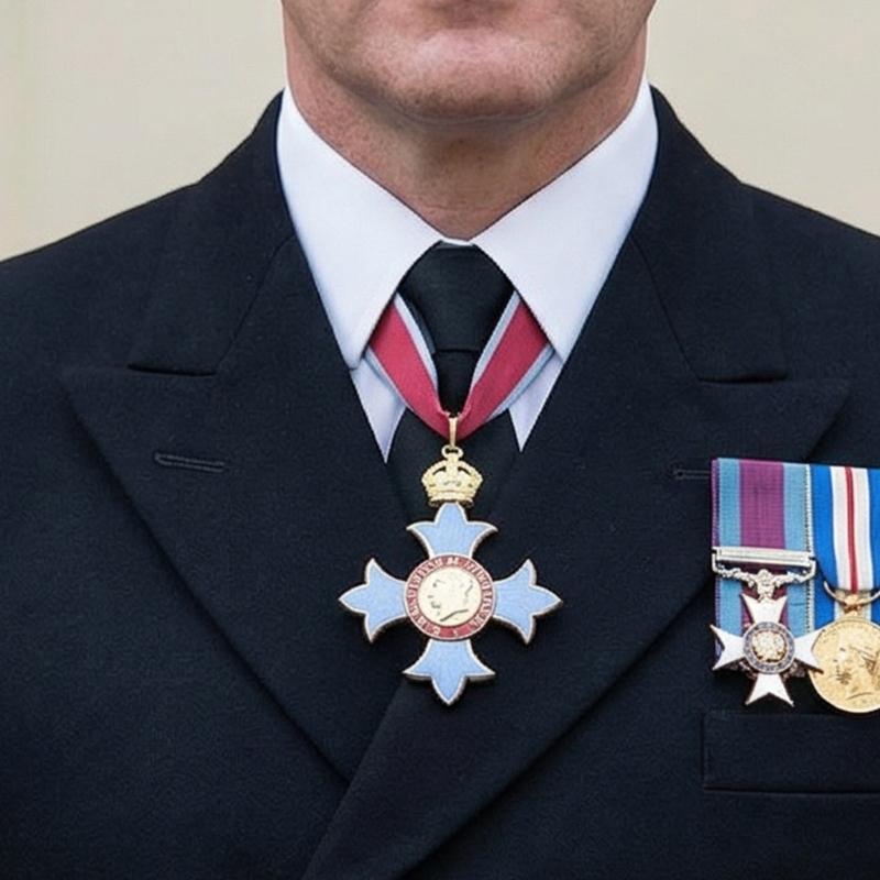 Spille a Spilla Medaglie Militari Ordine dell'Impero Britannico Ordine Cavalleresco Britannico Distintivo Decorativo Spilla Souvenir
