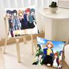 Anime S-SHIROBAKO Pillow Case Home Decor Throw For Sofa Bed Car Room Decor Gift Idea