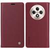 YIKATU YK-001 For Oppo Reno12 F 4G Case Wallet Leather Phone Cover Strong Magnetic Closure