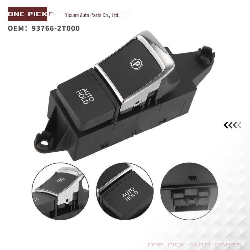 93766-2T000 fits Hyundai & Kia electronic parking brake switches.
