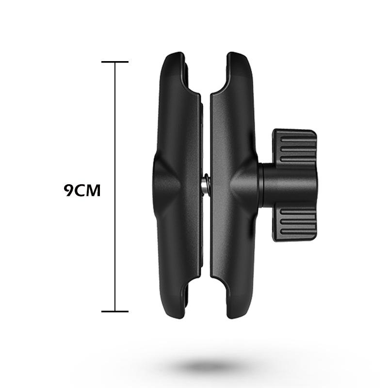 1'' Inch Ball Head Adapter for Mount Motorcycle Handlebar Clip Rearview Mirror Bracket for GoPro Insta360 Camera Accessories