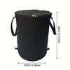 Outdoor Camping Trash Can Foldable Multifunctional Storage Box Large Capacity Dirty Clothes Basket for Picnic BBQ Home Organizer