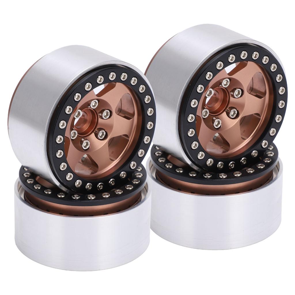 4PCS 1.9 Inch RC Car Hub Aluminum Alloy for 1Celsius10 RC Track for  al SCX10 90046   03007 for   MST