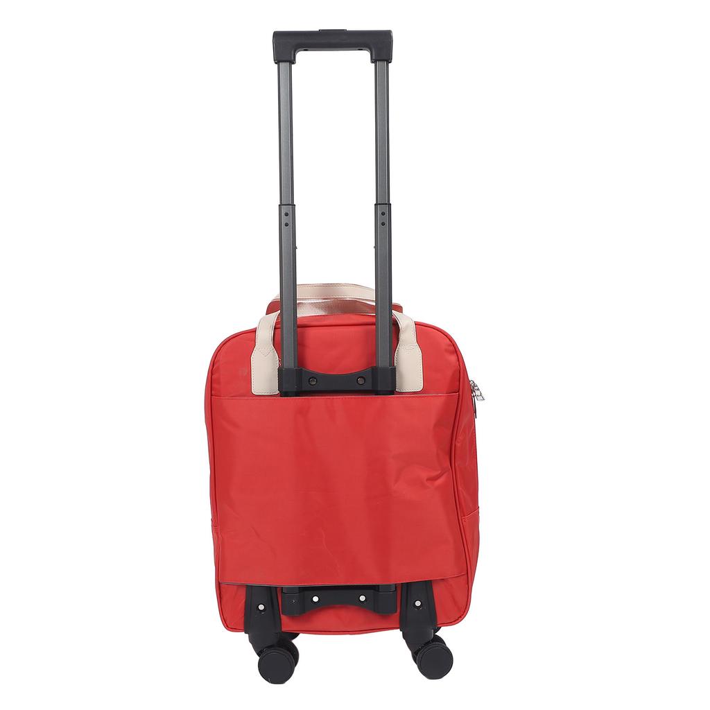 Carry On Luggage Set Orange Color Rain Proof Oxford Cloth Expandable Luggage Set with Password Lock for Travel