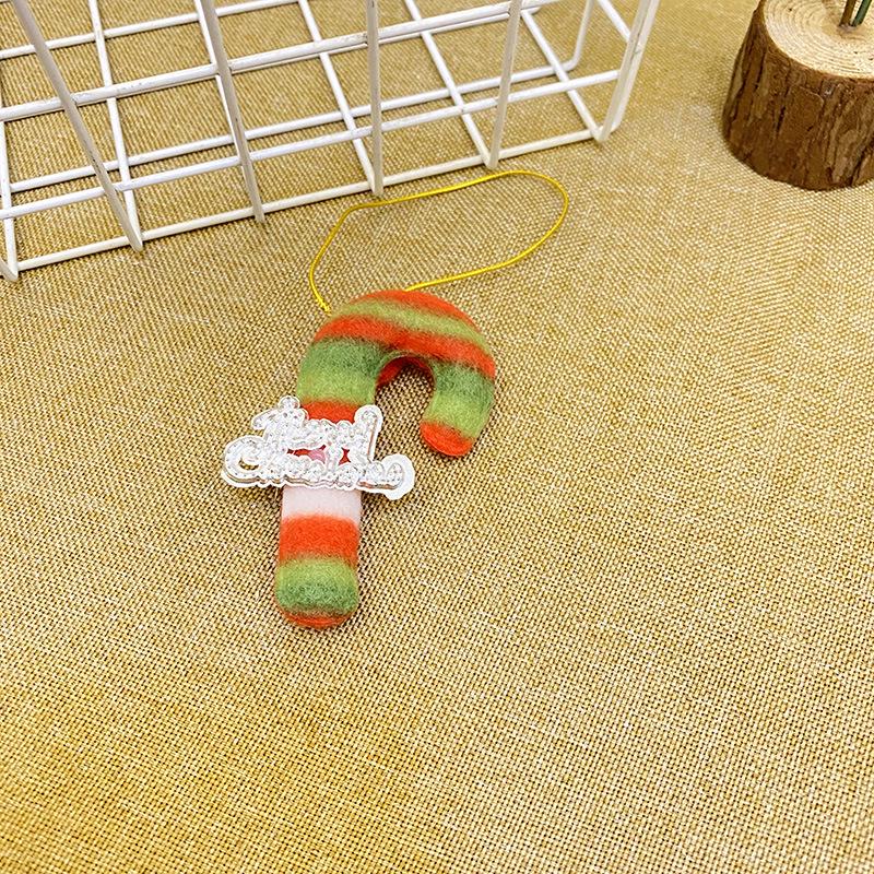 Santa Claus, Snowman, Reindeer Fabric Ornaments - Christmas Tree Decorations for Hotels and Malls