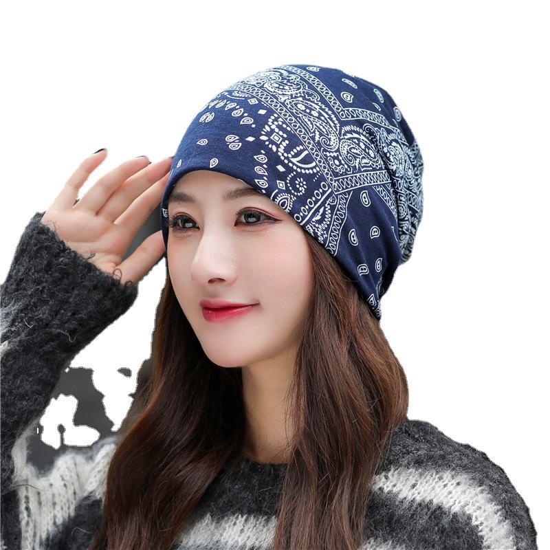 Cokk Hat Women Beanie Bonnet Cotton Thin Hats For Women Sunscreen Turban Hat Female Baggy Cap Headgear Gorro Headband Casual