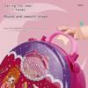3-in-1 Kids Dressing Table Makeup Station with Suitcase Toy for Girls
