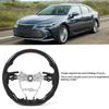 Carbon Fiber Steering Wheel Preforated Leather W  Red Stitching For Toyota Camry XV70 Corolla RAV4 Avalon 2018 2020