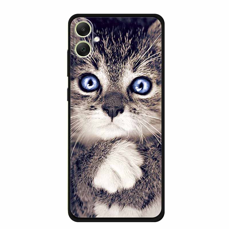 For Samsung Galaxy A05 F05 M05 Case A 05 Coque Black Silicone TPU Soft Back Cover Case For Samsung Galaxy A06 M06 F06 Phone Case