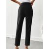 Women High Waist Straight Leg Casual Pants