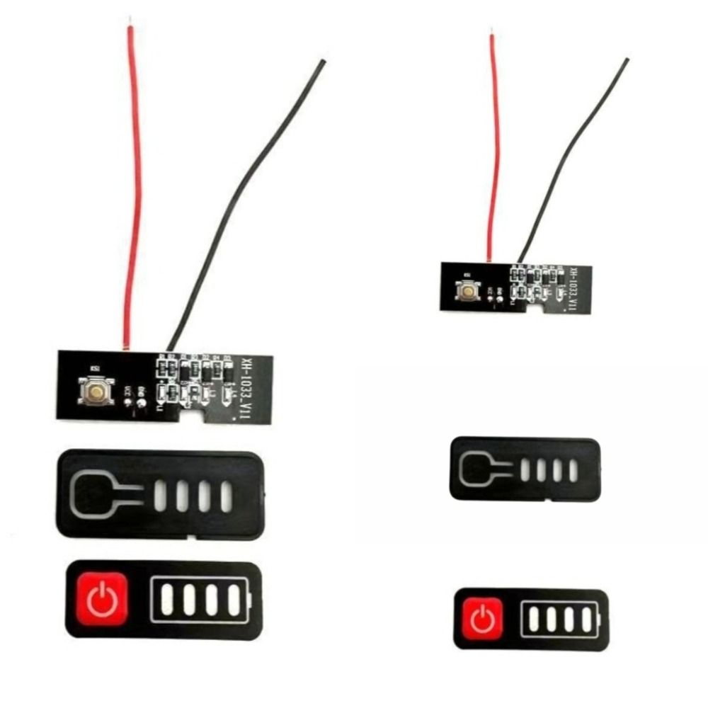 Lithium Battery Pack Battery Capacity Indicator Module 21V LED Display Board