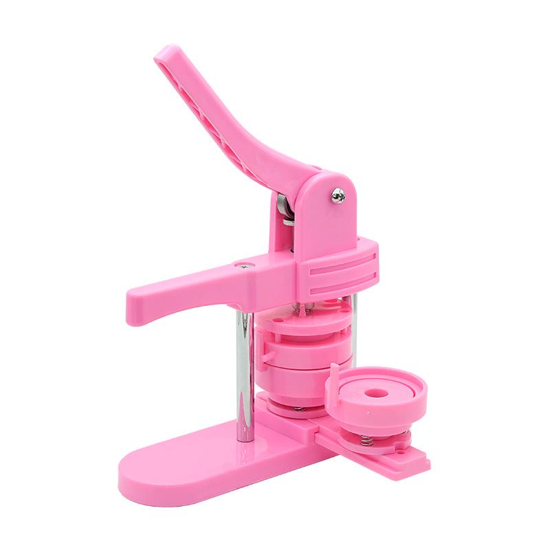 DIY Badge Making Kit: Badge Machine with Molds for Name Tags, Medals, and Anime Badges.