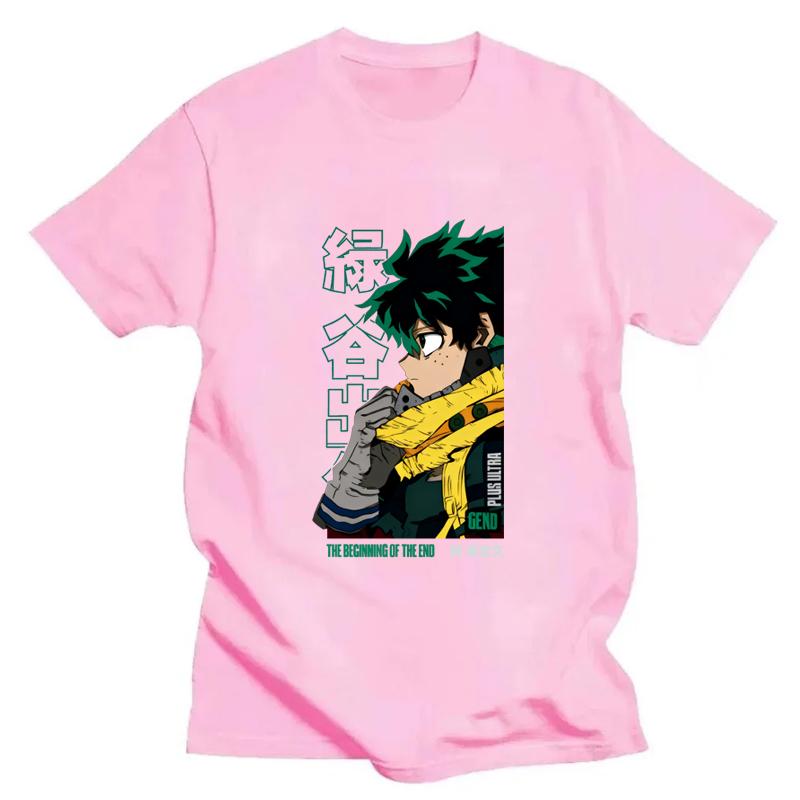 Deku T-Shirt Izuku Midoriya Hero Hero Anime Shirt Graphic T Shirts Oversized T Shirt Women's Clothing Fashion