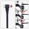 1pcs Aluminum alloy front fork air pump Portable High-pressure Bike Air Pump with Gauge for Fork Rear Suspension Shock Absorber