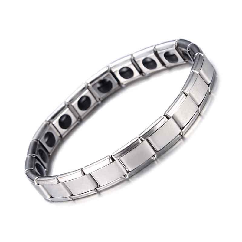Elegantes Magnetarmband aus Titanstahl für Männer und Frauen mit gesundheitlichen Vorteilen