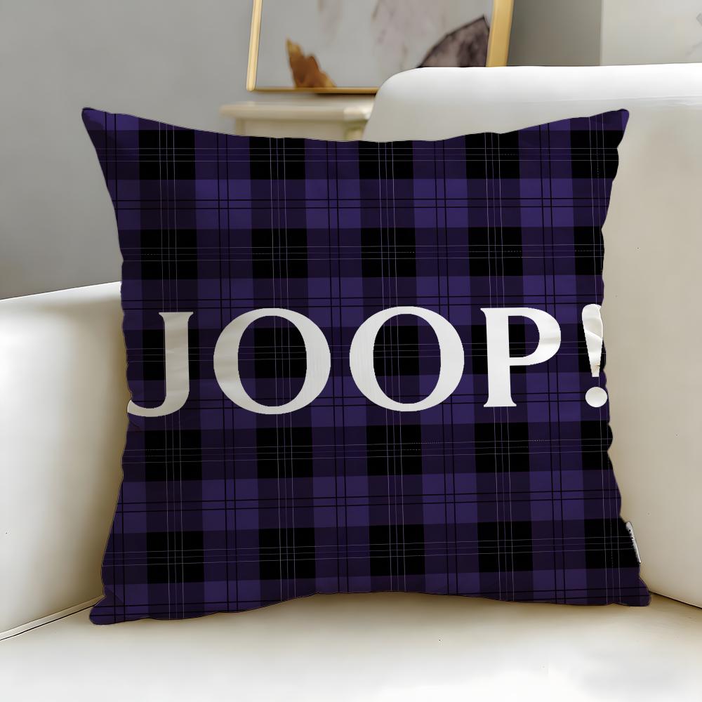 classic luxury brand Joop Cushion Cover Soft & Easy-Wash Pillow Case – Versatile for Couch, Bed, Travel and Office