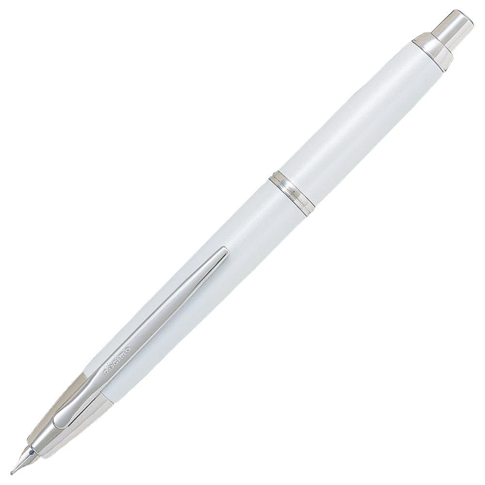 

PILOT Capless Decimo PW EF Fountain Pearl FCT15SRPWEF Pen, White,