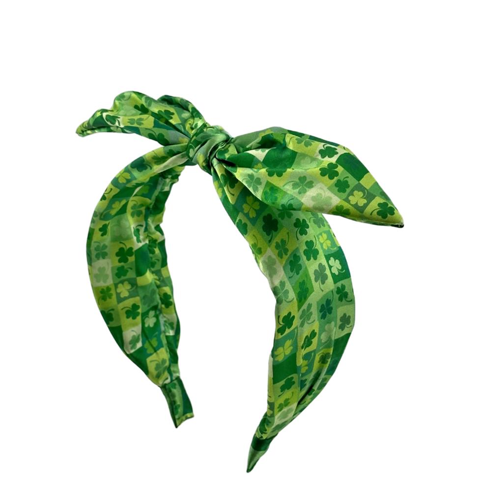 Wir stellen unser St. Stilvolles Statement-Haarband für den St. Patrick's Day