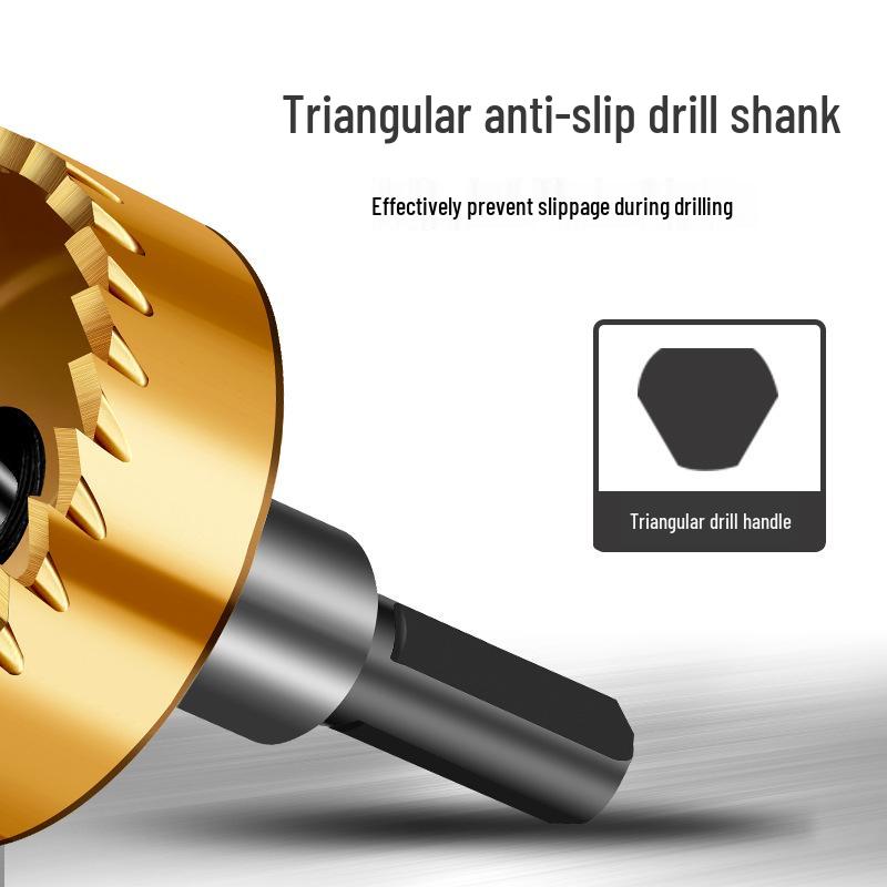 KT High-Speed Steel Metal Reamer & Drill Bit for Stainless Steel Sheet