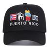 Net Baseball Stitching Stitched Embroidered Alphabet Rico Puerto Neutral Gender Women  Men For Caps Spring And Summer Outdoor Adjustable Casual