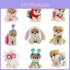 Babygund Daisy Grass Skirt Dog Plush Toy Stuffed Doll For Children Gift Birthday