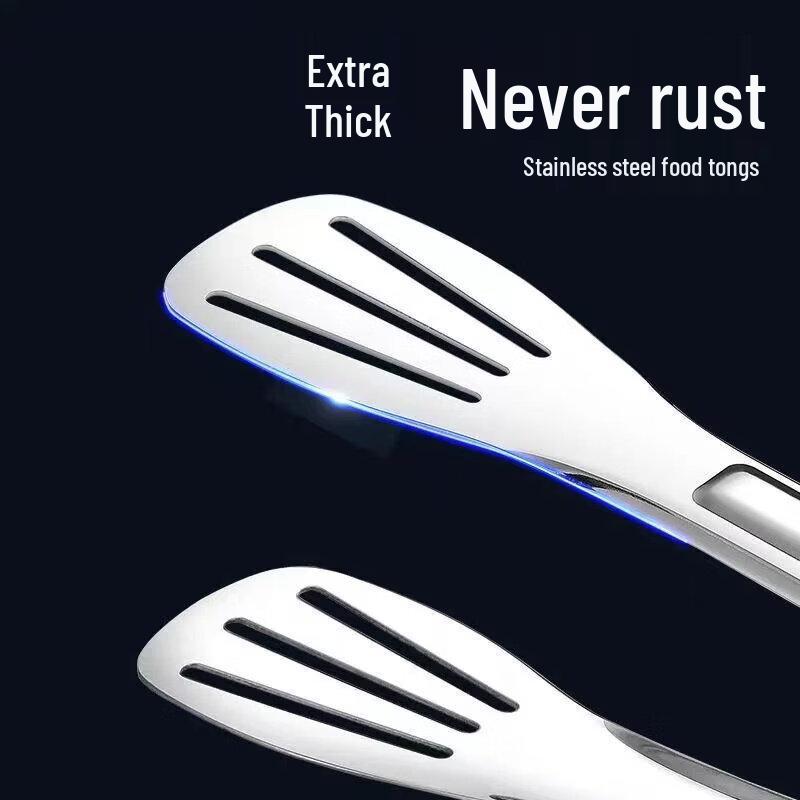 ZISIZ 304 Stainless Steel Food Tongs