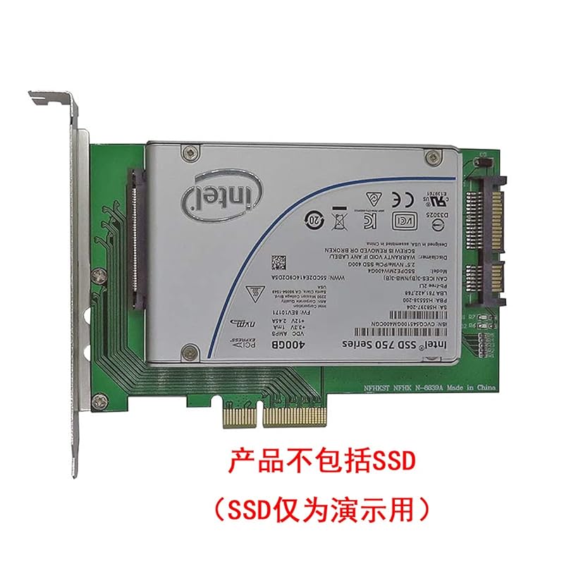 NFHK PCI-E 3.0x4 Lanes To U.2U2 Kit SFF-8639Intel Motherboard and 750NVMe Host Adapter for PCIeSSD
