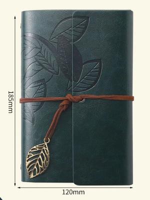 Retro Handbook  ,fold Loose ,leaf Binding Notepad Creative Student A6 Notebook