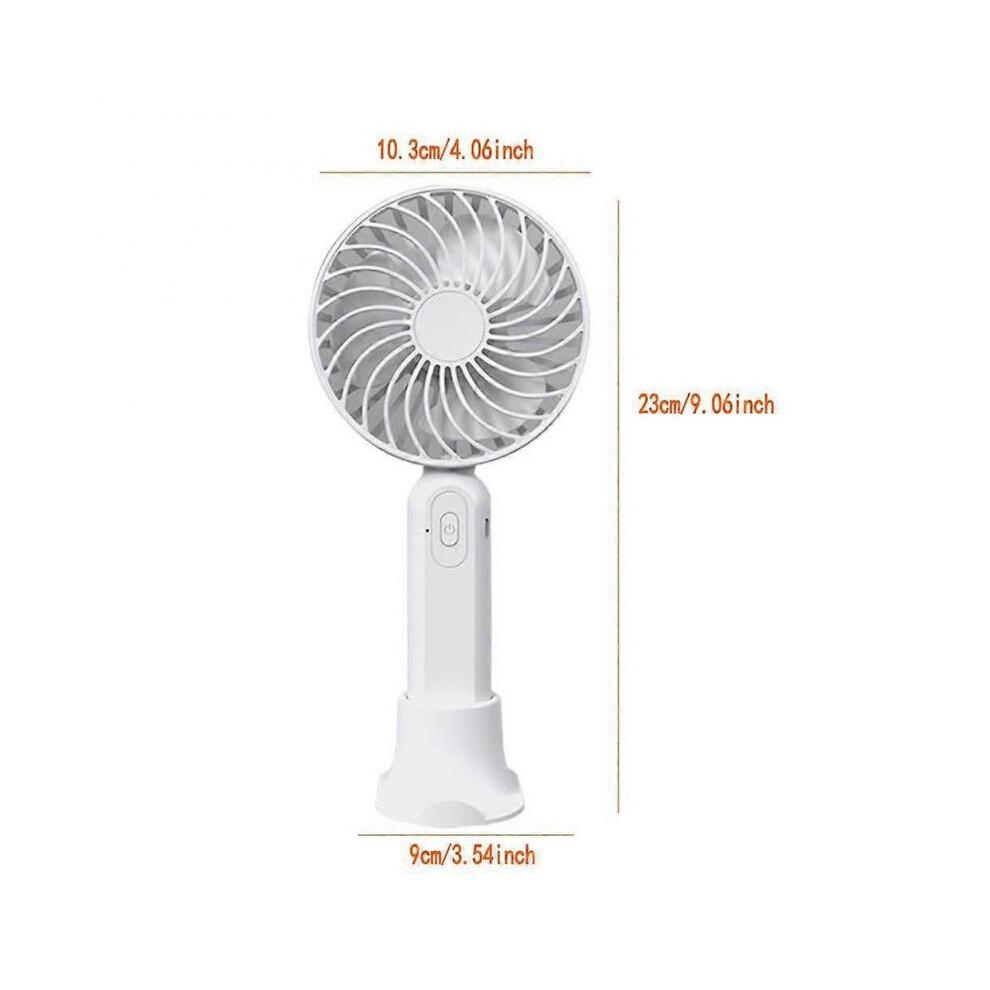 Mini USB Rechargeable Handheld Fan (Blue)