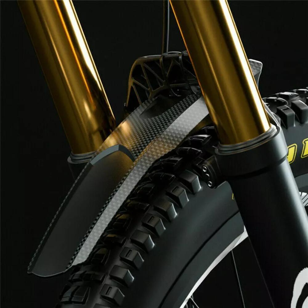 2Pcs Hard Shell Cycling Mudguard Front Rear Tyre Bicycle Fender Durable Mud Guard Mountain Bike