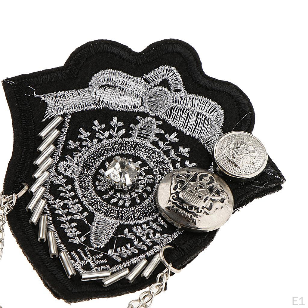 Navy Alloy Brooches Pins Badge Corsage For Men Women