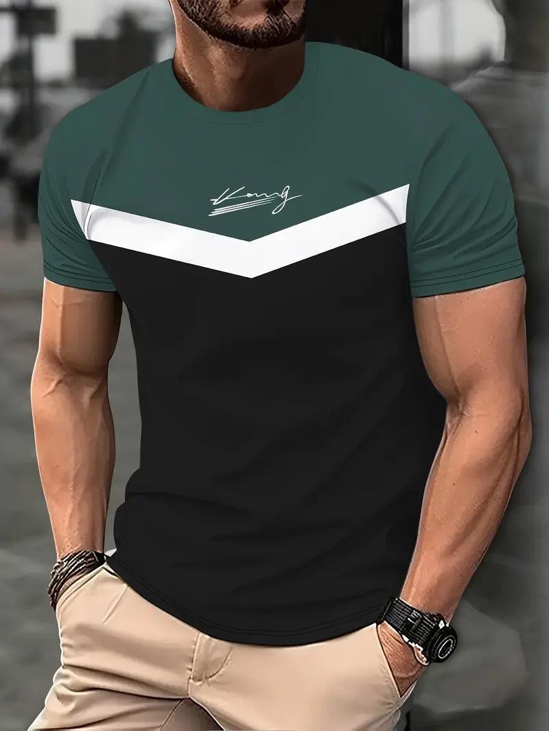 

Летняя новая однотонная свободная быстросохнущая футболка с короткими рукавами 2XL