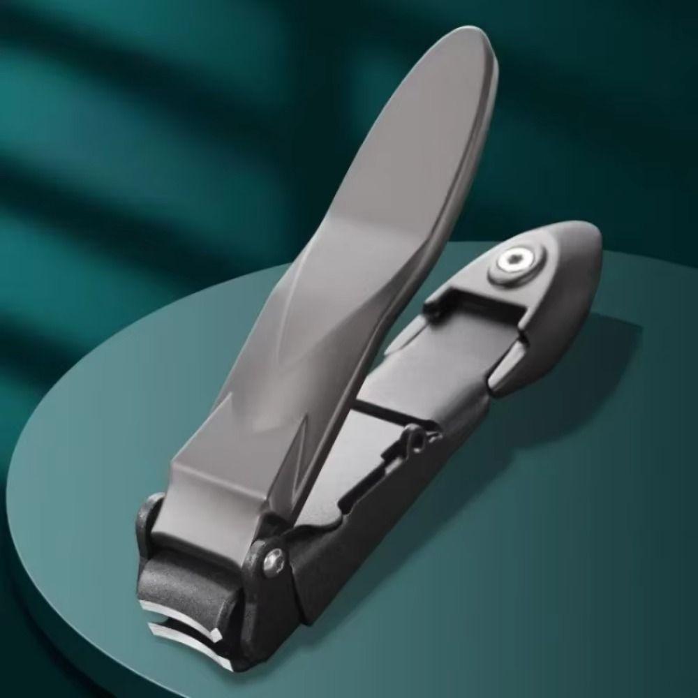 Stainless Steel Nail Clipper Ergonomic Design Self-Collecting Nail Cutters New Nail Trimmer