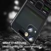 Luxury Vintage Phone Pattern Phone Case For Apple iPhone 17 16 16E 15 14 13 12 11 Pro Max Plus Black Soft Silicone