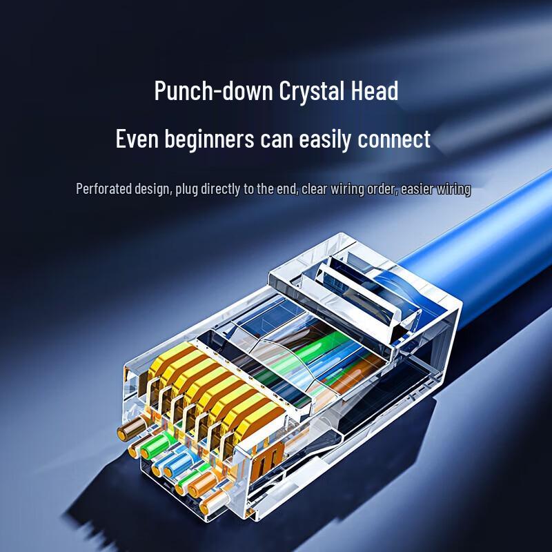 Ugreen CAT8 Shielded RJ45 Tool-Free 10 Gigabit Connector