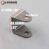 LESQUE Shock Absorber Flat Fork Bracket U-Shaped Fixed Supporting Seat For Motorcycle ATV Dirt Pit Bike Go Kart UTV Buggy