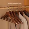 Solid Wood Non-Slip Clothes Hangers