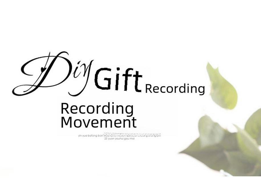 Felicitare de felicitare cu muzică de înregistrare vocală pentru ziua de naștere de Crăciun