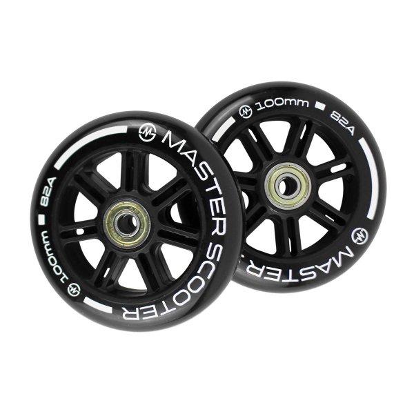 Super Merchant Master Stunt Scooter Wielen 100Mm - Zwart