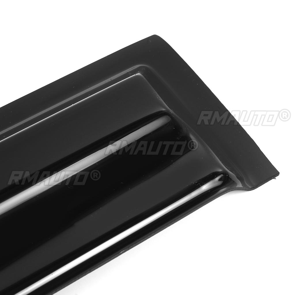 4x Car Door Window Vent Visor Deflector Rain Guard Awning Shelter for ACURA TSX 4 Door Sedan 2004-2014 Window Visor Rain Guard
