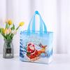 Custom Red Non-Woven Christmas Gift Bag with Logo Printing