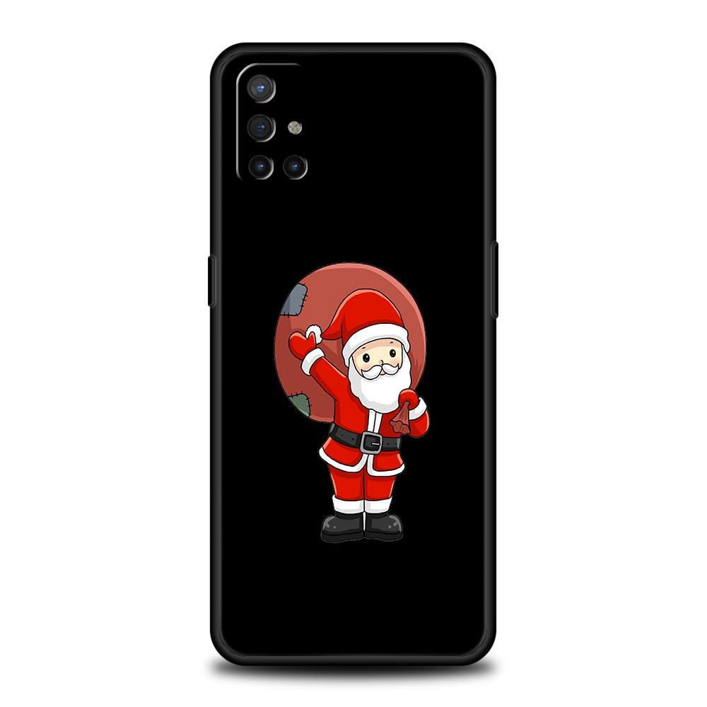 Pouzdro na telefon pro OnePlus 11 10 9 Pro 9T 12R 10R 9R 9RT 10T 8T 8 7 6T 7T Nord 2T CE 2 5G N200 N10 N100 Vánoční Santa Claus