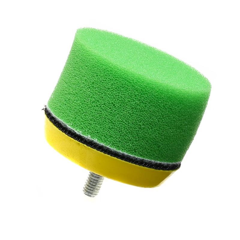 16Pcs/Set Car Polishing Pad 2 Inch 50mm Polishing Circle Buffing Waxing Pad Tool Polishings Disc Kit Car Polisher Cleaning Tools
