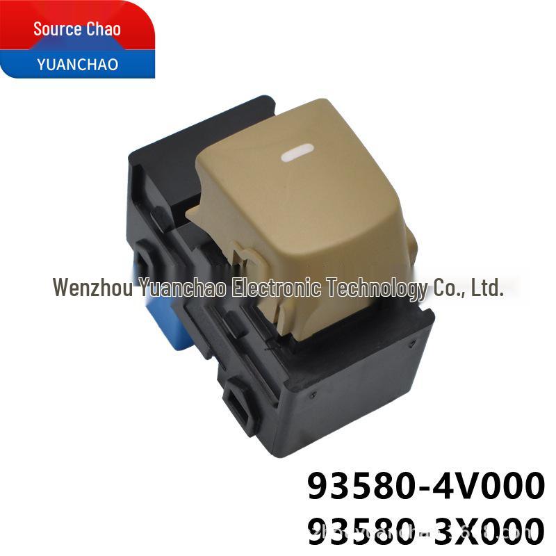 

Переключатель стеклоподъемника Hyundai Elantra 93580-4V000 3X000 Бежевый Electric