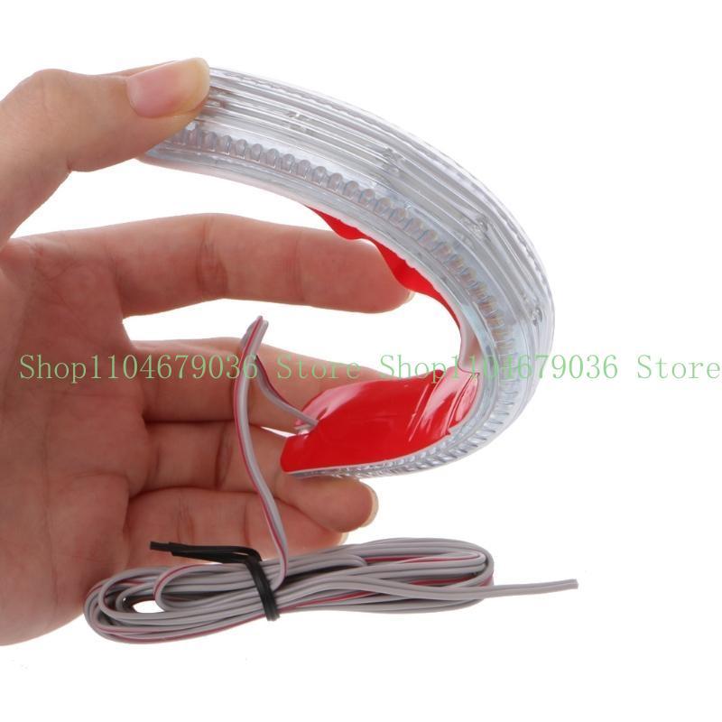 2Pcs Universal Vehicle Light Strips DC12V LED Turn Lamp for Car Truck SUV Self-adhesive LED Strips