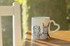 Great Dane - Cup with a Dog, Adorable Cup with a Heart-shaped Handle, Universal Gift from the Art-Dog Brand