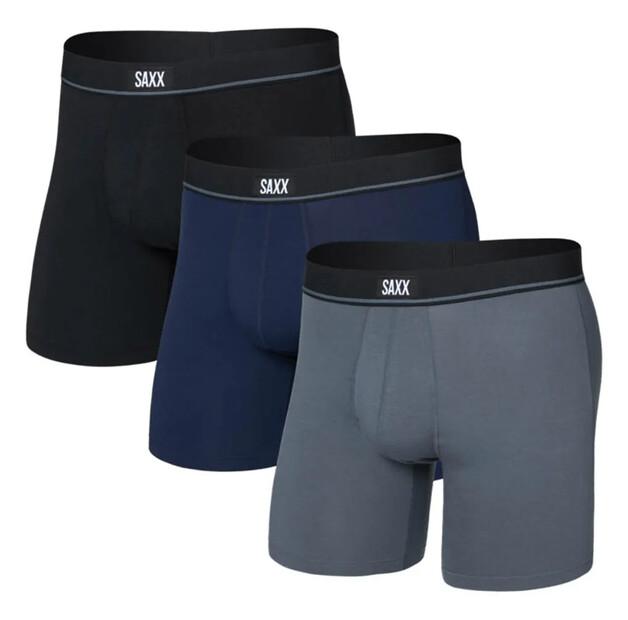 SAXX Underwear Essential Boxer Briefs 3 Units
